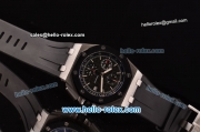 Audemars Piguet Royal Oak Offshore Chronograph Swiss Vljoux 7750-DD Automatic Steel Case with PVD Bezel Black Dial and Stick Markers