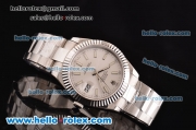Rolex Datejust II Asia 2813 Automatic Stainless Steel Case with Stainless Steel Strap and White Dial
