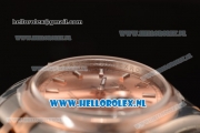 Rolex Datejust 3135 Auto Rose Gold Case with Pink Dial and Two Tone Bracelet - 1:1 Origianl