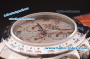 Rolex Daytona Swiss Valjoux 7750 Automatic Movement Steel Case with Grey Dial and Roman Numeral Markers