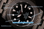 Rolex Pro-Hunter Military Submariner Asia 2813/Swiss ETA 2836/Clone Rolex 3130/Super Clone Rolex 3130 Automatic Full PVD with Black Dial - 1:1 Best Edition (BP)