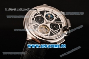 Cartier Ballon Bleu De Tourbillon Asia Automatic Steel Case with Black Dial and Roman Numeral Markers