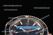 Omega Planet Ocean Clone 8500 Automatic Steel Case with Blue Dial and White Stick Markers (EF)