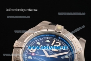 Breitling Superocean Steelfish Asia 2813 Automatic Steel Case with Black Dial and Dot/Arabic Numeral Markers