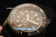 Rolex Sea-Dweller Pro-Hunter Rolex 3135 Automatic Movement PVD Case with Black Dial and Black Nylon Strap