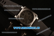 Bell&Ross BR 03-92 Miyota 9015 Automatic Steel Case with Grey Dial and Black Rubber Strap