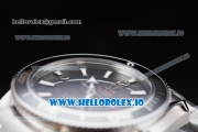 1:1 Omega Seamaster Planet Ocean Swiss ETA 2824 Automatic Steel Case with Black Dial Stick/Arabic Numeral Markers and Steel Bracelet