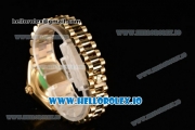 Rolex Datejust Swiss ETA 2671 Automatic Yellow Gold Case with Yellow Gold Dial Diamonds Markers and Yellow Gold Bracelet (BP)