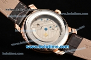 Vacheron Constantin Malte Asia Automatic Rose Gold Case with White Dial and Stick/Arabic Numeral Markers