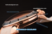 Gaga Milano Chrono 48 Miyota OS20 Quartz Rose Gold Case with Steel Bezel and Colorful Numeral Markers