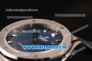 Hublot Classic Fusion 9015 Auto Steel Case with Blue Dial and Blue Leather Strap