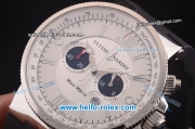 Ulysse Nardin Maxi Marine Chronograph Miyota Quartz Movement Steel Case with White/Silver Dial