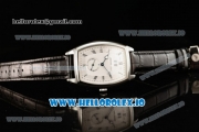 Breguet Heritage Asia Automatic Steel Case White Dial With Roman Numeral Markers Black Leather Strap