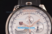 Tag Heuer Mikrogirder 2000 Chronograph Miyota Quartz Rose Gold Case with PVD Bezel and Silver Dial