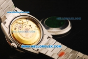 Rolex Day-Date Swiss ETA 2836 Automatic Movement Steel Case with Diamond Bezel and Diamond Strap