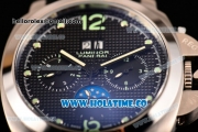 Panerai PAM 597 Luminor Vintage Moon Phase Asia Automatic Steel Case with Black Dial and Dot Markers