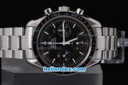 Omega Speedmaster Broad Arrow Automatic with Black Bezel and Dial