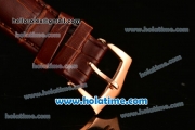 Patek Philippe Calatrava 2813 Automatic Rose Gold Case with Beige Dial and Roman Numeral Markers