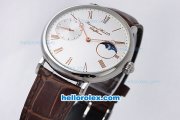 IWC Schaffhausen Automatic Movement with White Dial