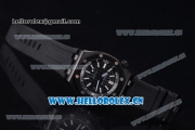 Audemars Piguet Royal Oak Offshore Diver Asia Automatic PVD Case Black Dial Stick Markers and Black Rubber Strap