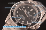Rolex Submariner Oyster Perpetual Swiss ETA 2836 Automatic Full Steel with Black Dial and White Markers