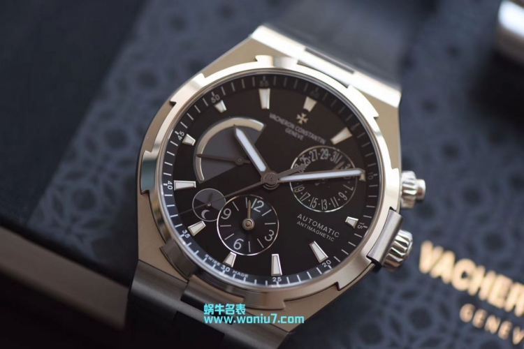 TWA1:1 High Quality Replica Watch Vacheron Constantin Overseas 47450/000W-9511 Black Dial Watch - Click Image to Close
