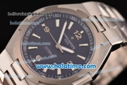 Vacheron Constantin Overseas Original ETA 2824 Automatic Full Steel with Blue Dial and Stick/Arabic Numeral Markers