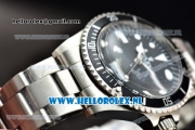 Rolex Submariner Comex Asia 2813 Automatic Steel Case with Black Dial White Dots Markers and Steel Bracelet