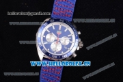 Tag Heuer Formula 1 Miyota Quartz Steel Case with Blue Dial and Blue Nylon Strap Stick Markers