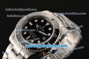 Rolex Sea-Dweller Swiss ETA 2836/Rolex 3135 Automatic Steel Case/Bracelet with Black Dial and White Markers