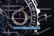 Ulysse Nardin Maxi Marine Diver Miyota OS20 Quartz Steel Case with Blue Dial and Blue Rubber Strap