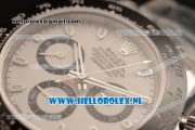 Rolex Daytona Chronograph 7750 Auto Steel Case with White Dial and Steel Bracelet - 1:1 Origianl (N00B)