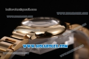 Cartier Ballon Bleu De Small Swiss Quartz Yellow Gold Case/Bracelet with White Dial and Black Roman Numeral Markers