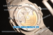 Patek Philippe Nautilus Jumbo Miyota 9015 Automatic Full Steel with Black DIal and Stick Markers - 1:1 Original