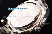 Breitling Skyracer Automatic Movement Steel Case with PVD Bezel and Black Dial-White Stick Markers