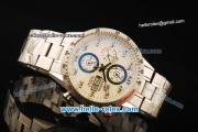 Tag Heuer Carrera Calibre 16 Automatic Movement Full Steel with White Dial