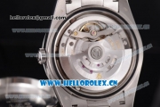 Rolex Day Date II Clone Rolex 3255 Automatic Stainless Steel Case/Bracelet with White Dial and Stick Markers (BP)