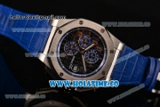 Audemars Piguet Royal Oak Offshore Chrono Miyota OS10 Quartz Steel Case with Black Dial and Arabic Numeral Markers