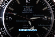 Omega Seamaster Chronograph Automatic Movement with Black Bezel and Dial