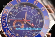 Rolex Yacht-Master II Asia 3836 Automatic Steel/Rose Gold Case with Blue Dial and White Markers