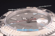 Rolex Yachtmaster Swiss ETA 2836 Automatic Full Steel with Silver Dial 10 Micron Plated-1:1 Original
