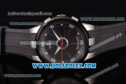 Perrelet Turbine XL Asia Automatic Steel Case with PVD Bezel and Black/Grey Rotating Dial