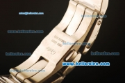 Cartier Ballon Bleu De Automatic Steel Case with Beige Dial and Two Tone Strap