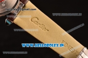 Cartier Pasha C Swiss Quartz Steel Case with White Dial and Diamonds Bezel