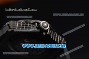 Hublot Big Bang Caviar Asia ST25 Automatic PVD Case with Black Dial and Black Rubber Strap