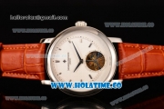 Vacheron Constantin Malte Tourbillon Asia Automatic Steel Case with Stick Markers and White Dial