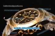 Rolex Daytona Two Tone YG Rolex 4130 Auto Best Edition 1:1 Clone Black Dial Stick 116518