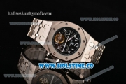 Audemars Piguet Royal Oak Tourbillon Asia Automatic Full Steel with Black Dial and White Arabic Numeral Markers