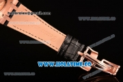 Audemars Piguet Royal Oak 39MM Miyota 9015 Automatic Rose Gold Case with Black Dial and Stick Markers (BP)