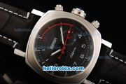 Ferrari California Automatic Movement Black Dial with Numeral Markers and Red Second Hand